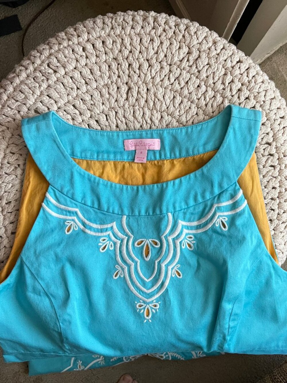 Lilly size 8 cotton Jacqueline dress - Picture 5 of 5